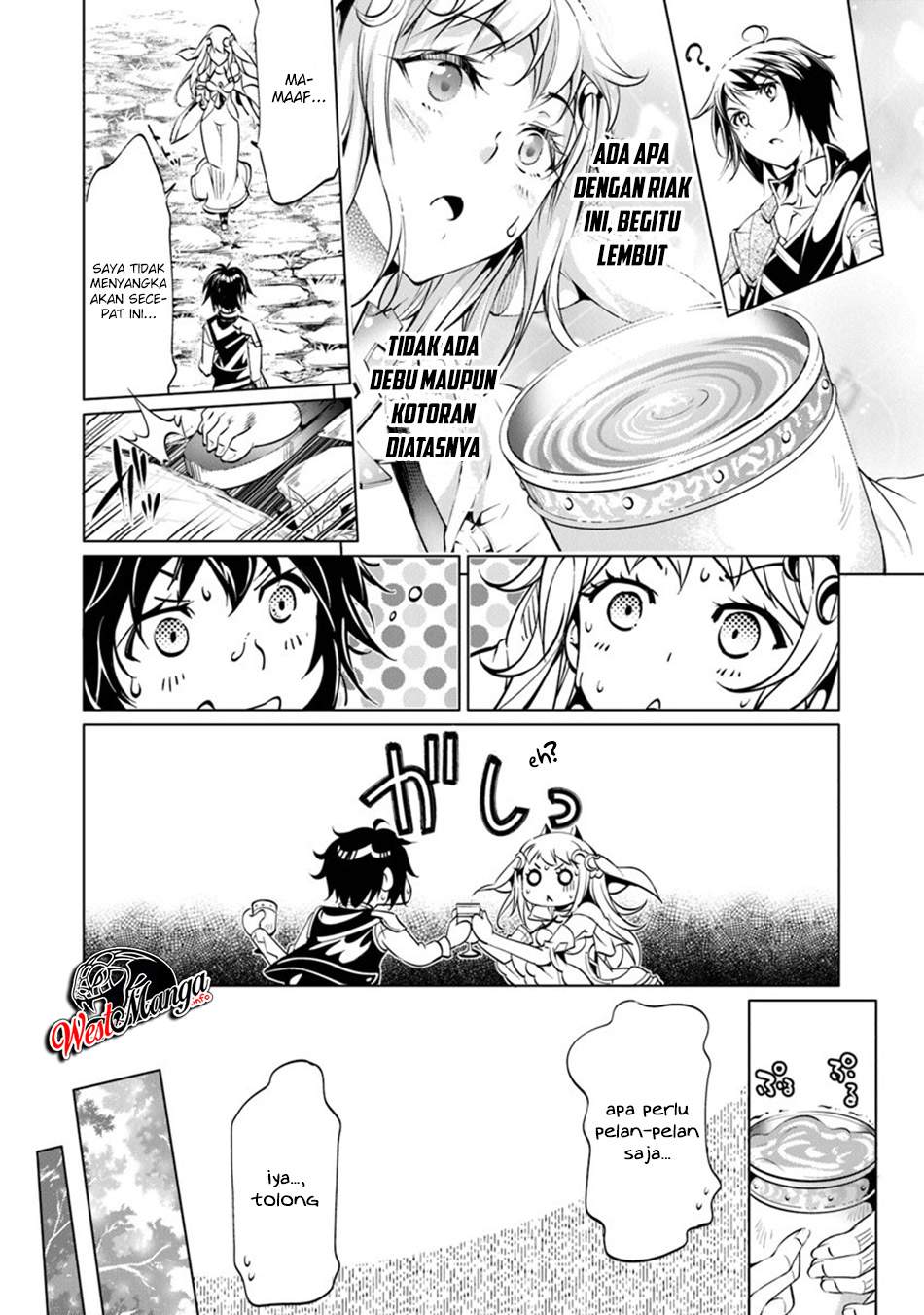 Kamigami ni Sodaterare Shimo no, Saikyou to Naru chapter 4